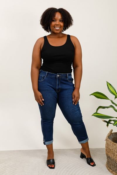 Picture of CURVY GIRL FITTED JEANS STRETCH